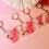 Thumbnail: Pink Bloom Keychains