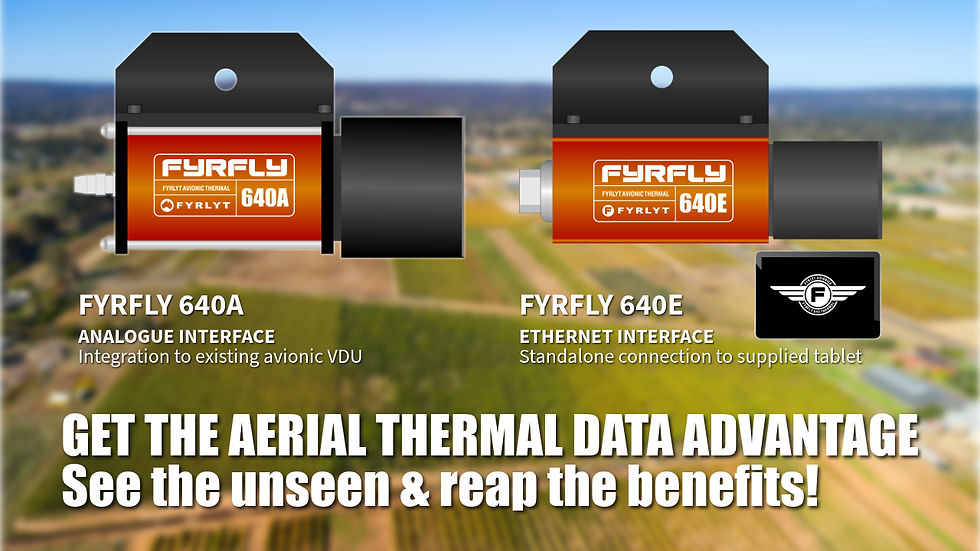 FYRFLY offers two connectiion protocols. Analogue (640A) and ethernet (640E)