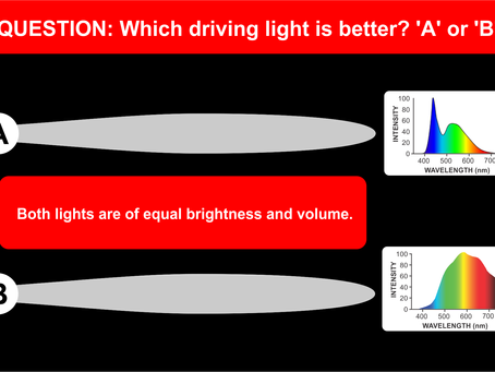 Choosing the best driving lights for your 4x4 or truck. 'A' or 'B'? Beware of the &#