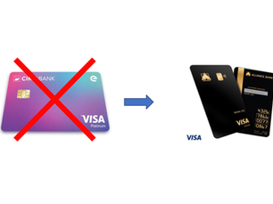 Get The Alliance Bank Visa Infinite after Cancelling Your CIMB e Card