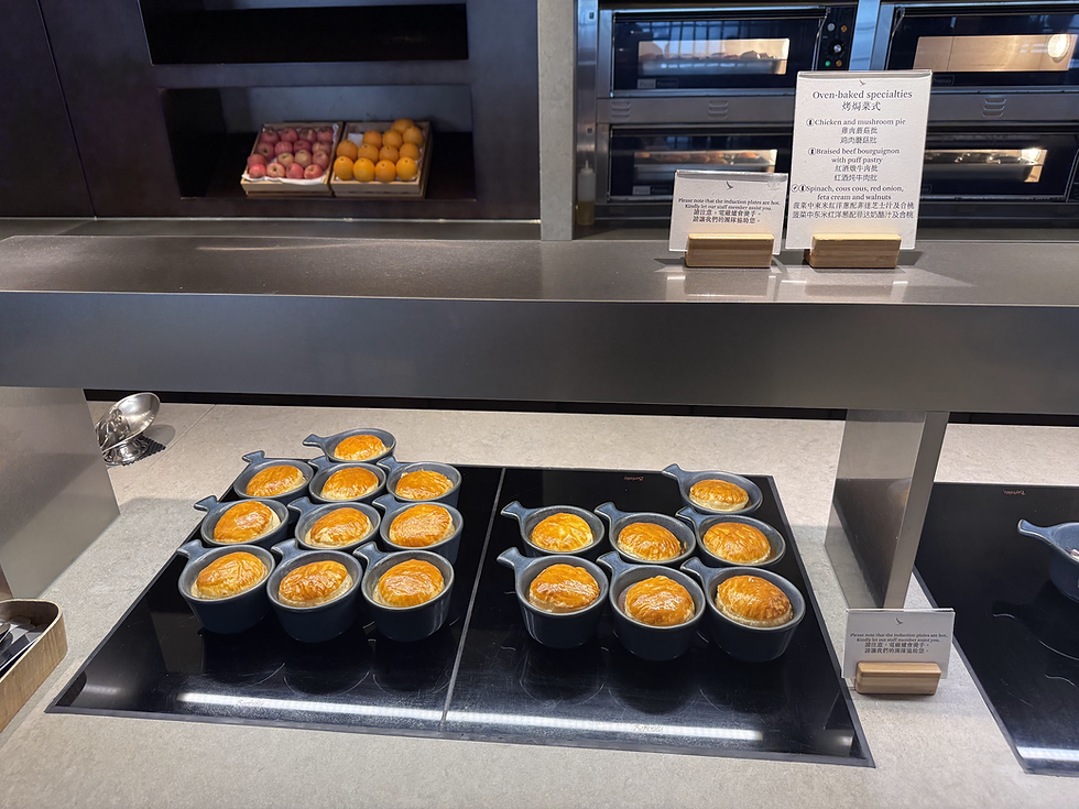 Variety of Pastries at the Food Hall