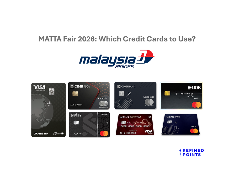 Malaysia Airlines MATTA Fair Sale 2026: Which Credit Card Should You Use?