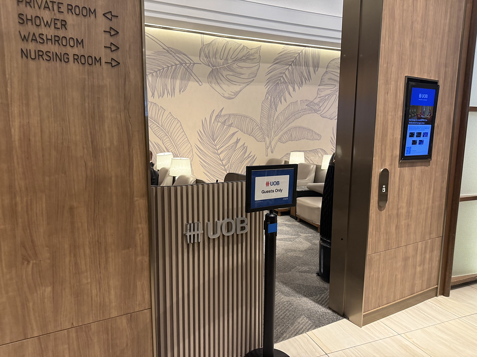 UOB Private Lounge, Plaza Premium Lounge KLIA