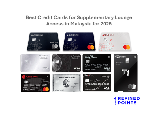 Best Credit Cards for Supplementary Lounge Access in Malaysia for 2025
