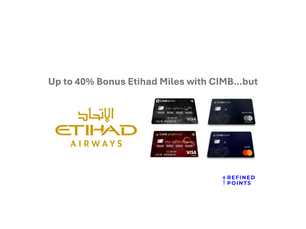 Live | CIMB Offers Up to 40% Bonus Miles on Etihad Guest