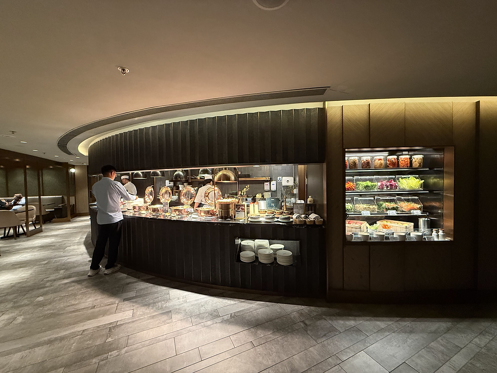 Plaza Premium First Buffet Area