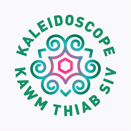 Kaleidoscope_Kawm_Thiab_Siv_Logo_color_e