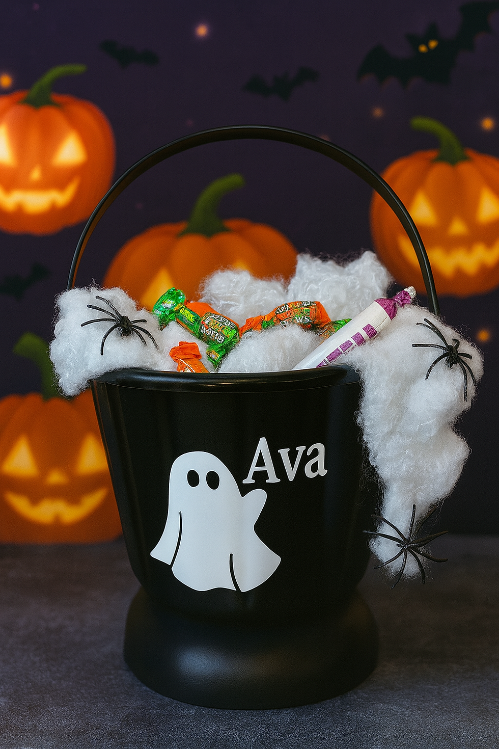 Thumbnail: Personalised Halloween Bucket