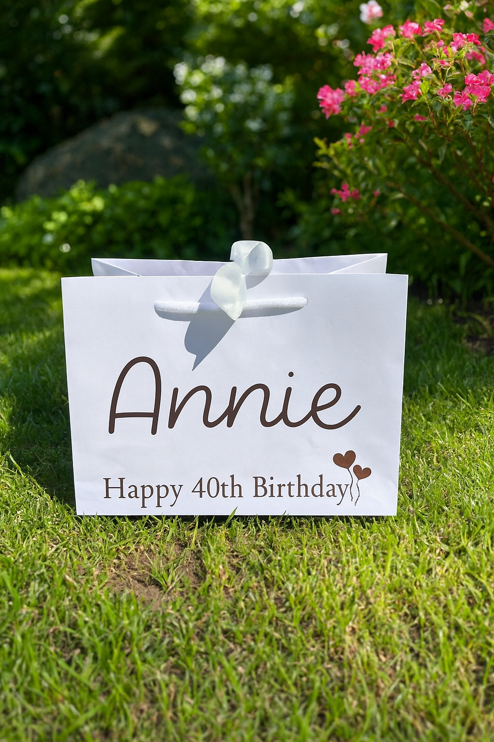 Thumbnail: Personalised Birthday Luxury Ribboned Gift Bag