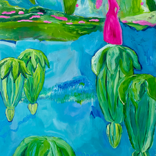 utopian fantasy
alternate worlds
oil painting
bright colours
symbiocene