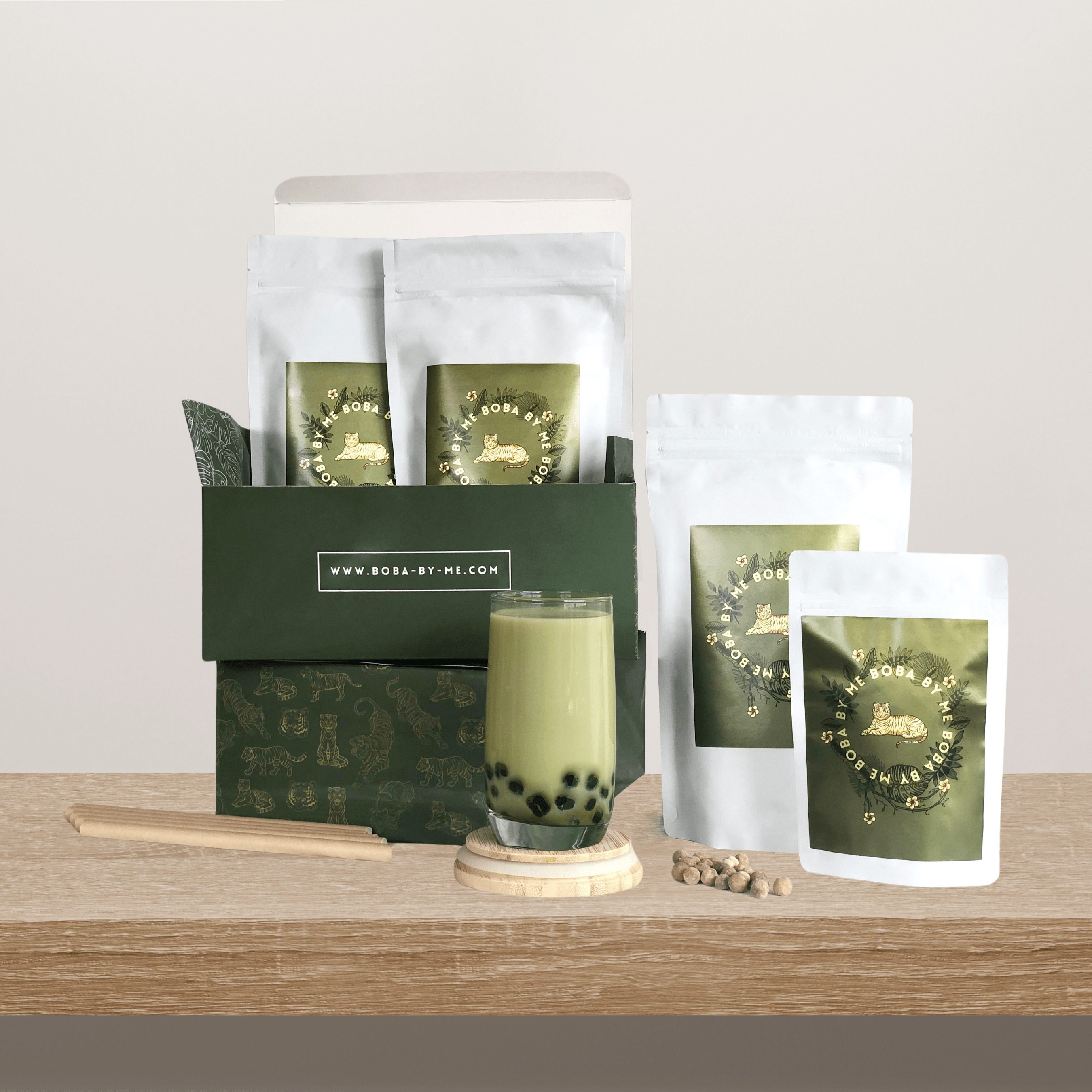 DIY Boba Kit - Matcha (10 Serves)