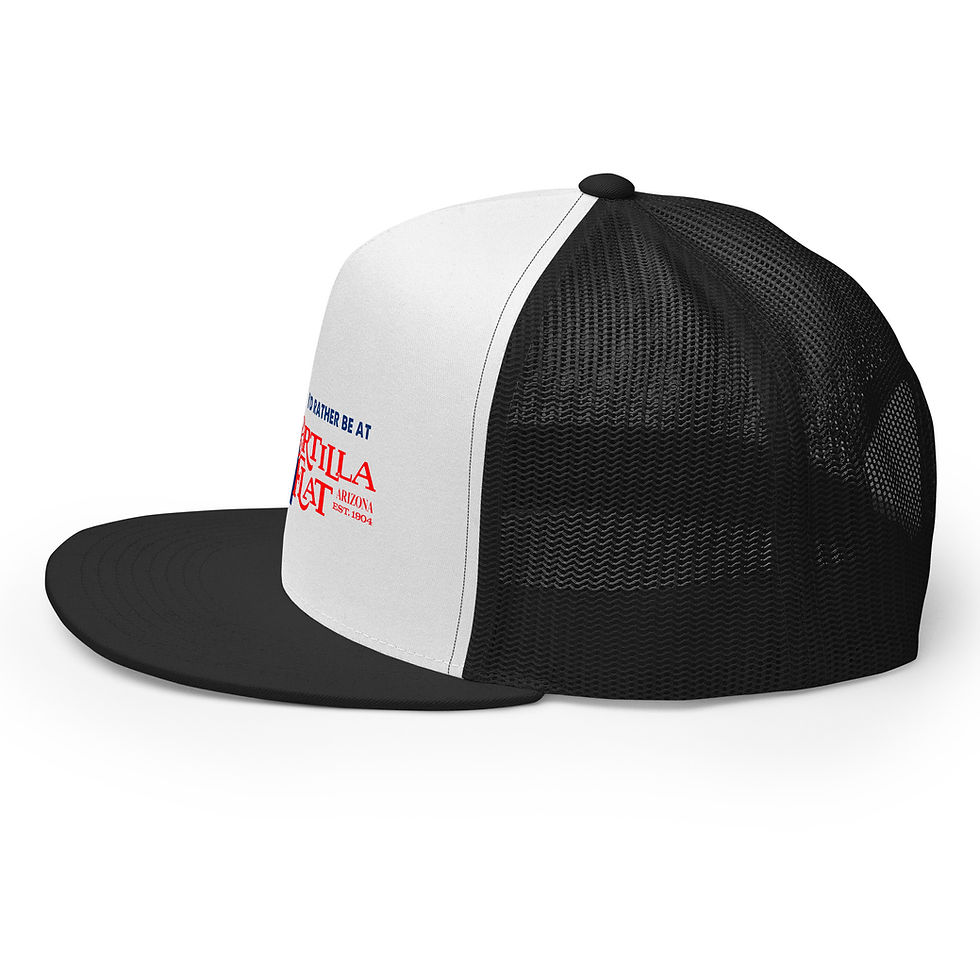 Thumbnail: I'd rather be at Tortilla Flat - Trucker Cap