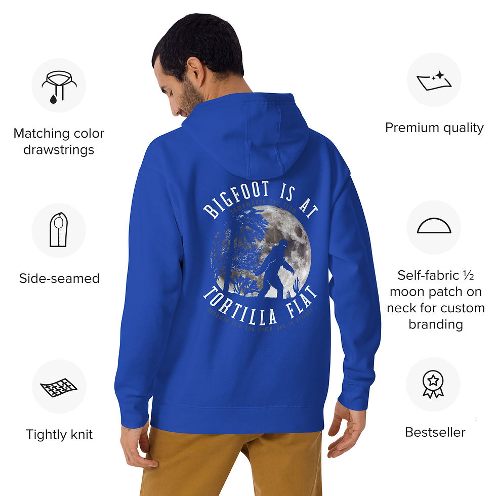 Thumbnail: Bigfoot is Smarter Than You Think - Unisex Hoodie