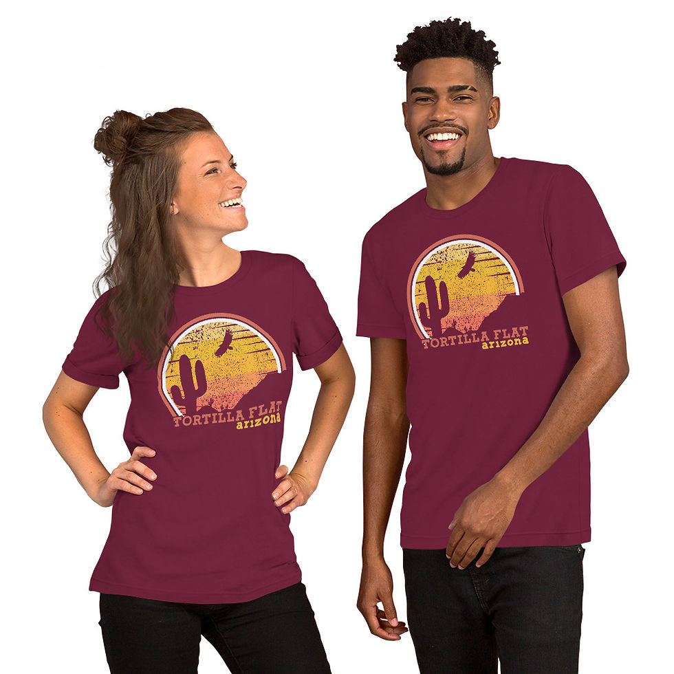 Thumbnail: Peaceful Desert Evening - T-Shirt