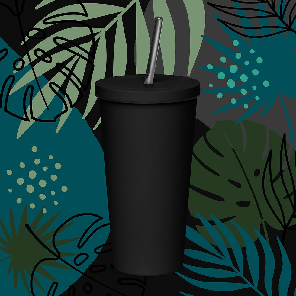 Thumbnail: Bigfoot is Smarter Than You Think - Insulated Tumbler w/ straw