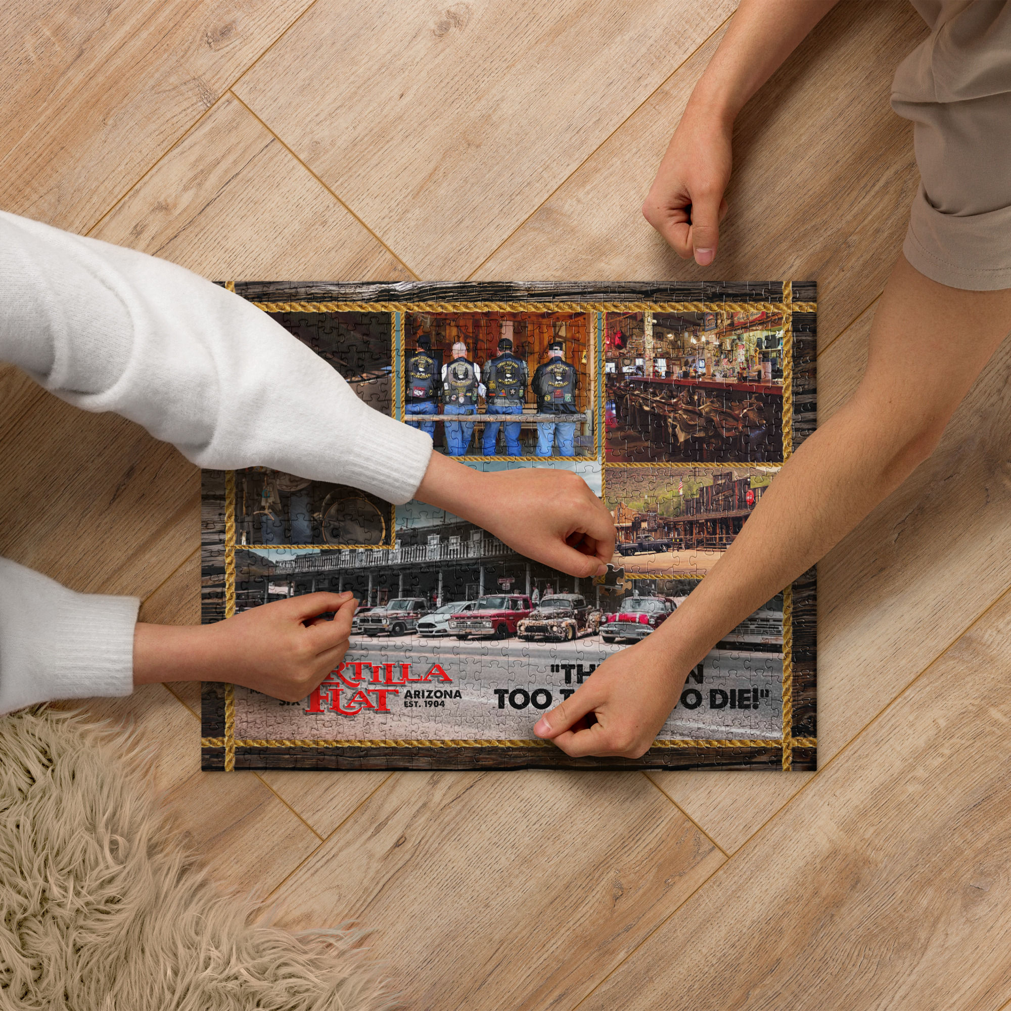 Good Times at Tortilla Flat Jigsaw puzzle