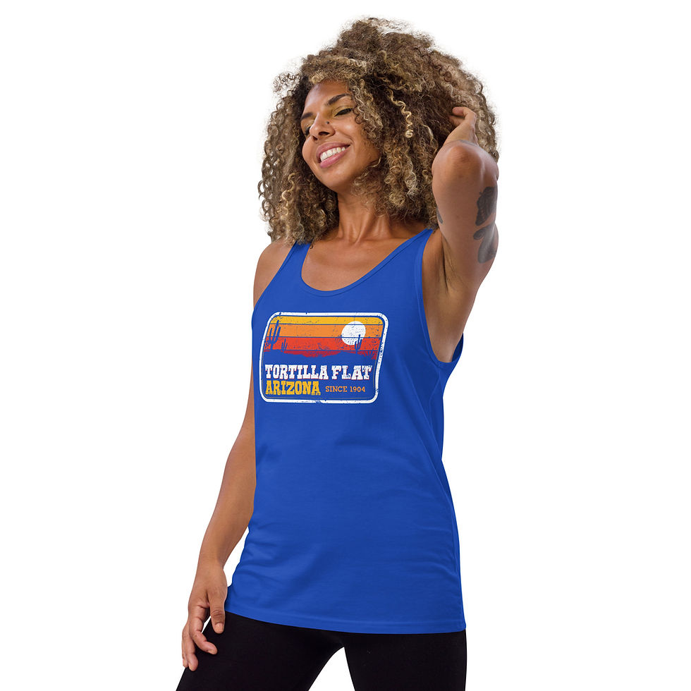 Thumbnail: Retro Desert Sunset - Tank Top