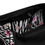 Thumbnail: Zebra Print and Pink Flowers Duffle bag Gym Bag