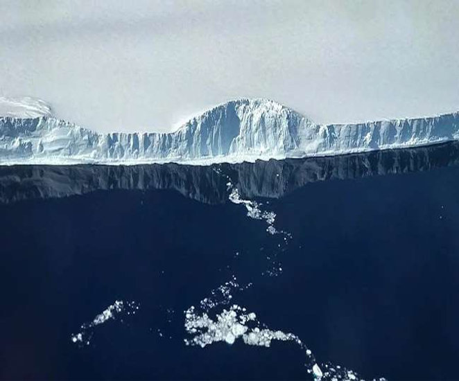 The History of the Iceberg A68A