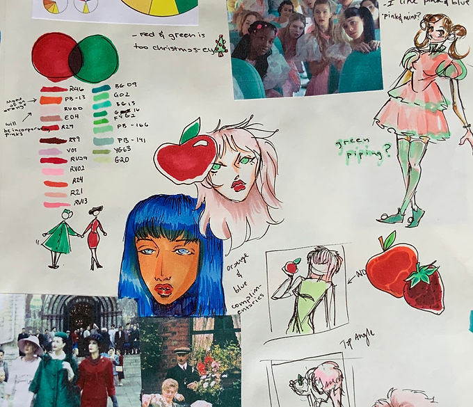 Gilana Etame - Red Green Study