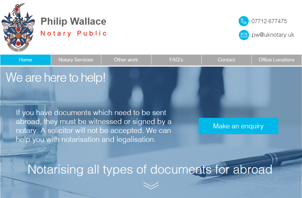 Philip Wallace Notary Public