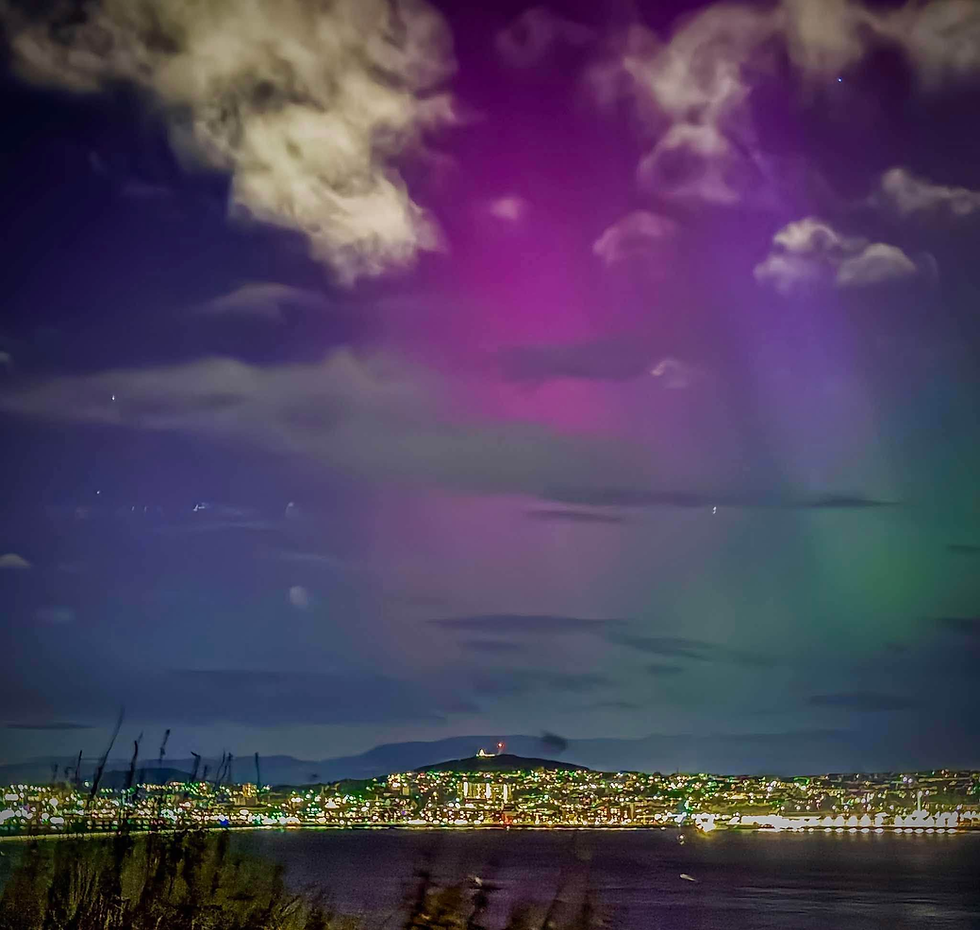 Northern Lights could light up Dundee skies again tonight after spectacular displays
