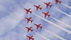 The Red Arrows are set to fly over Dundee tomorrow