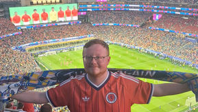 Dundee-designed World Cup scarf flies the flag in Boston as Scotland return to the world stage