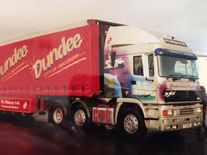 EXCLUSIVE: Dundee truck driver shares rare photos of City of Discovery lorry from the past