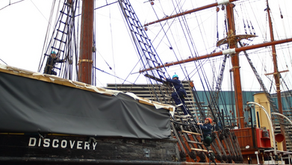 RRS Discovery is launching a thrilling new mast climb and zip line experience in Dundee
