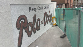 Iconic Pola Cola mural restored as Dundee landmark returns to former glory