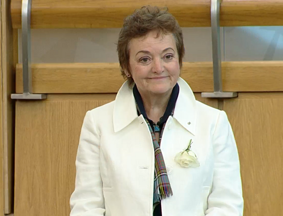 Dundee MSP Heather Anderson just delivered her affirmation in Dundonian Scots 