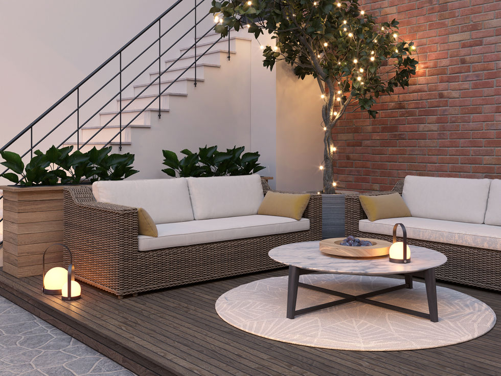 Outdoor space detail.