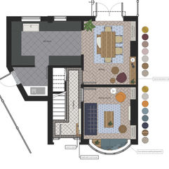 Ground floor layout