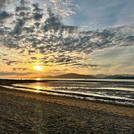 A sunset on the West Coast of Canada