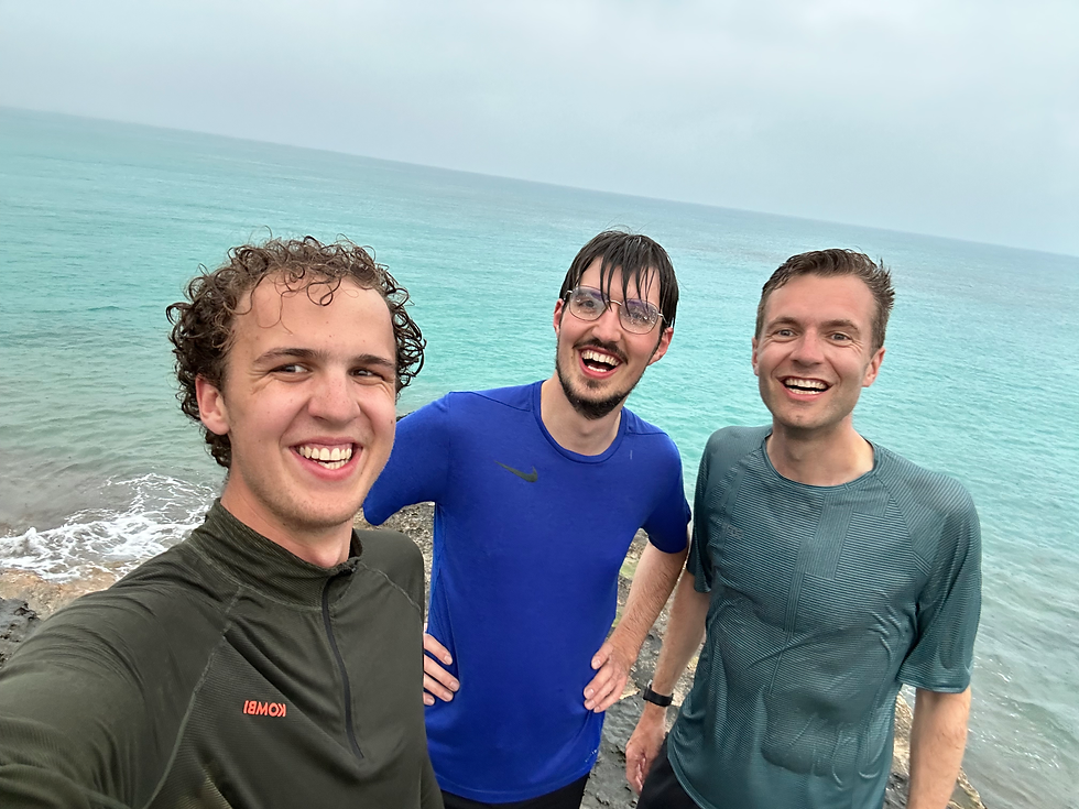 Bermuda Runs With The Germans!