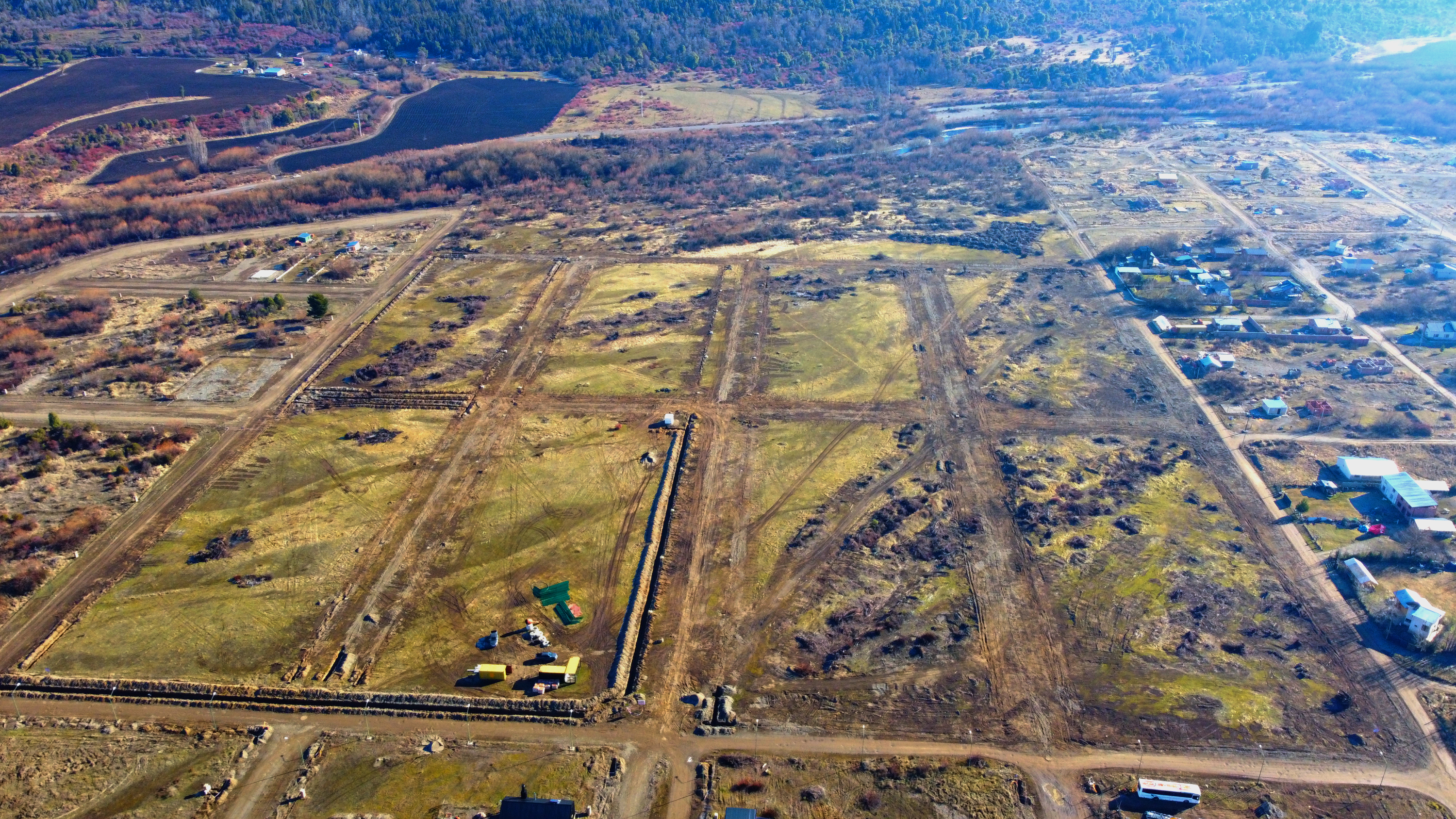 Vista aérea de Barrio Tulipanes