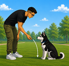 Comment apprendre le couché à son chien ?