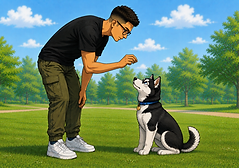 Comment apprendre le assis à son chien ?