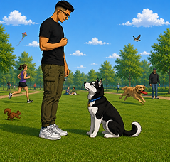 Comment apprendre le pas bouger à son chien ?