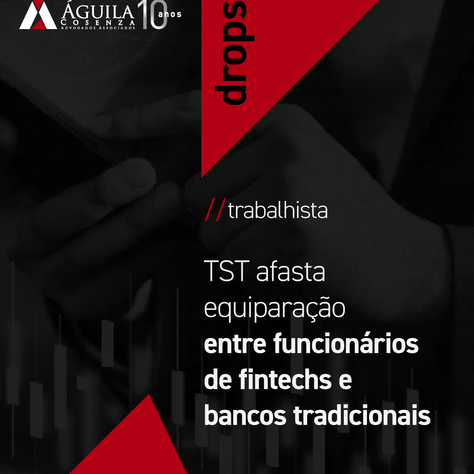 TST afasta equiparação entre funcionários de fintechs e bancos tradicionais