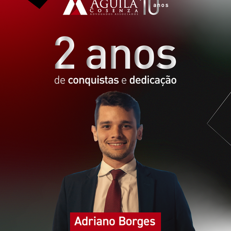 02 anos de conquistas e dedicação Adriano Borges