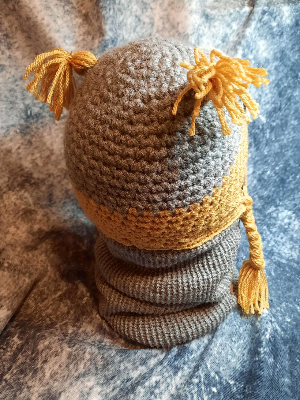 Thumbnail: Set of hat and scarf owl 🦉 