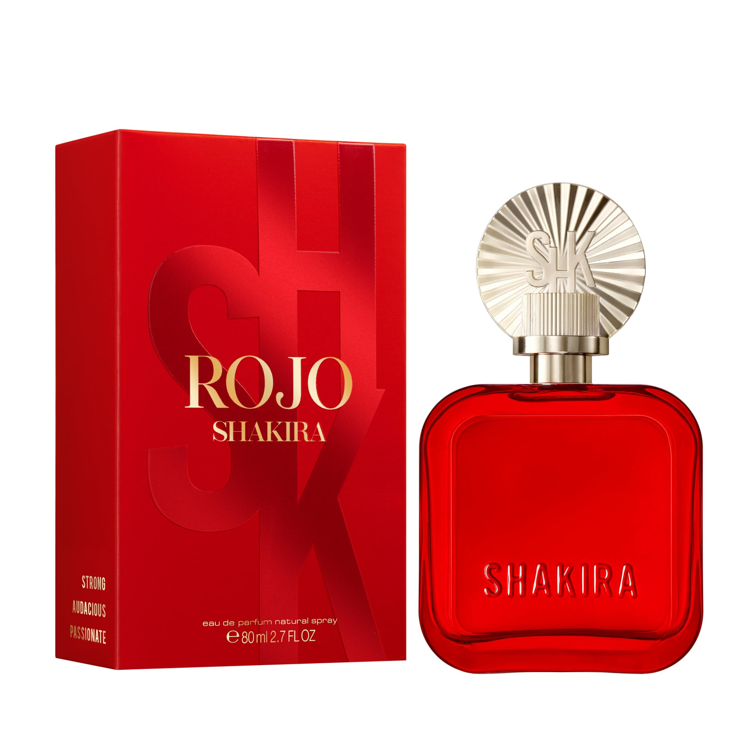 Shakira Perfumes - ROJO Eau de Parfum For Women - Long Lasting - Powerful Sensua