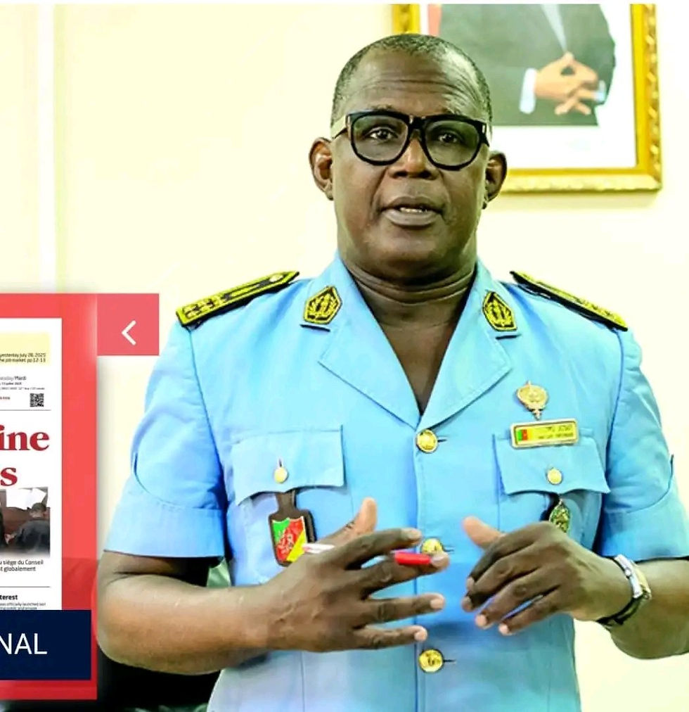 Commissaire Josué Ossomo, englué dans un scandale de sextapes