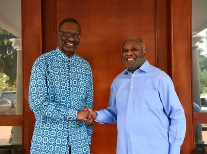 Tidjane Thiam / Laurent Gbagbo