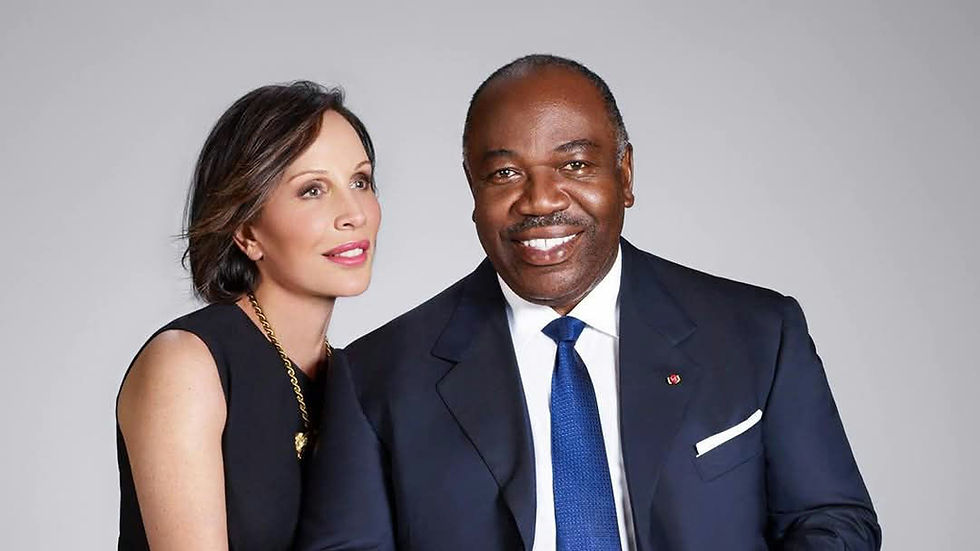 Sylvia et Ali Bongo 