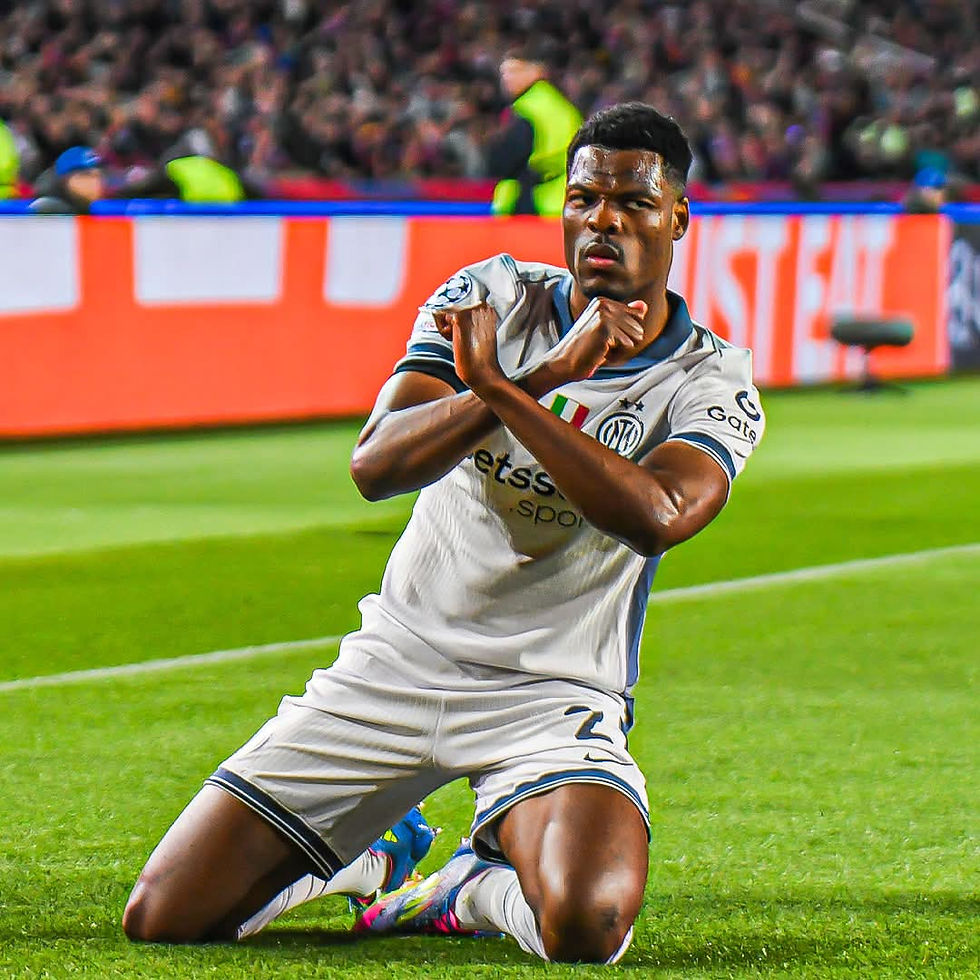 Denzel Dumfries / latéral de l'Inter Milan