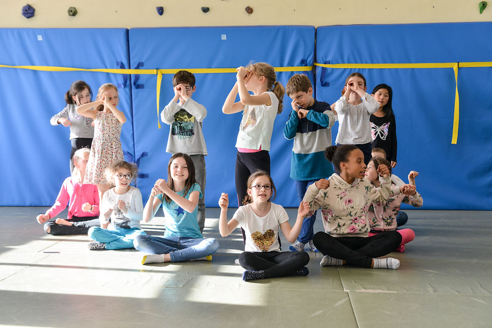 How Devising Theatre Scenes Helps Children Learn English