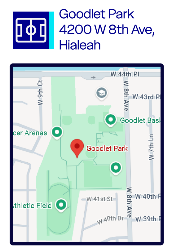 Goodlet Park, official venue for Hialeah City FC.